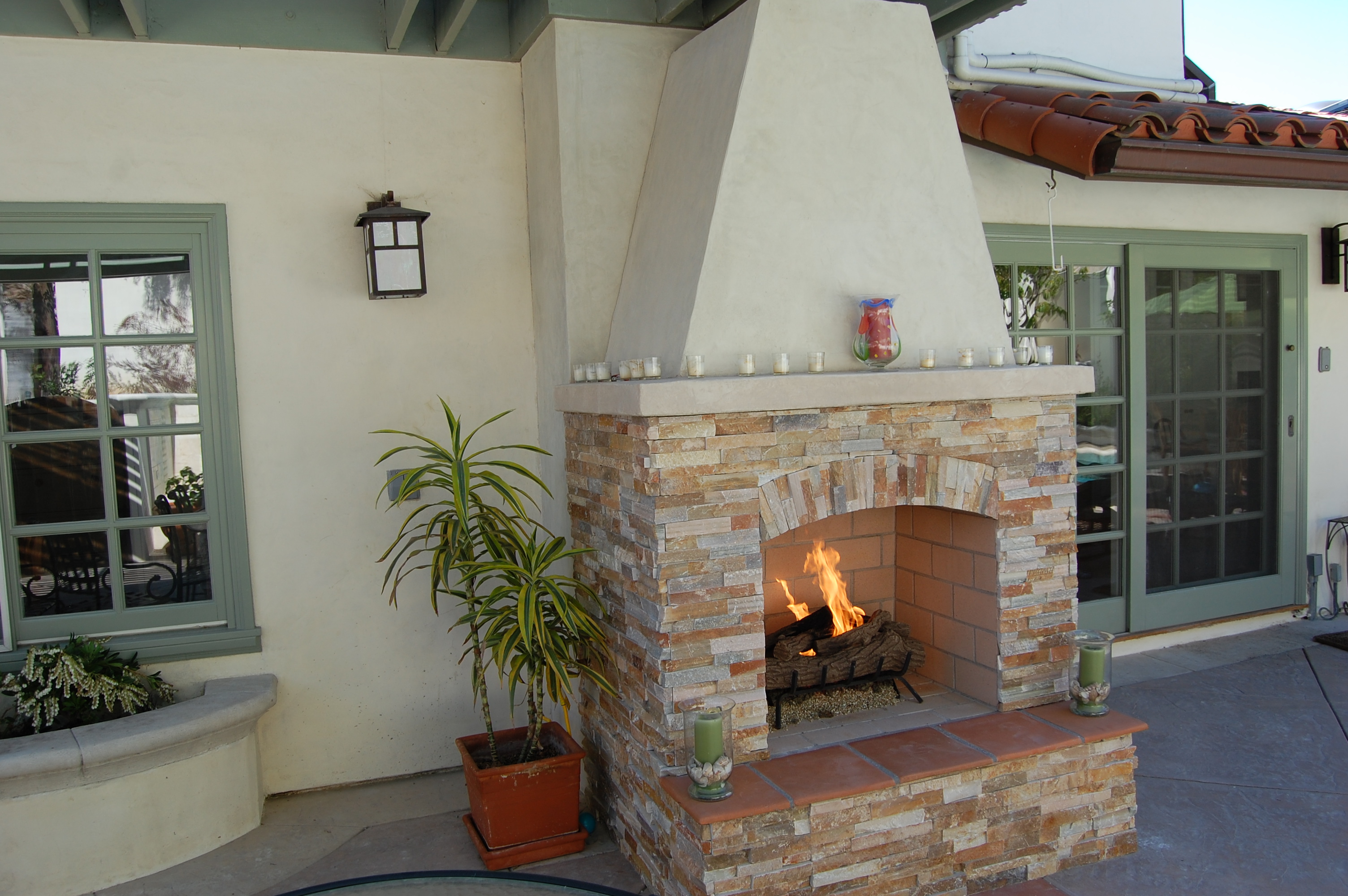 Custom Built Fireplace Outdoor Fireplace Designs Southern Cal Fire